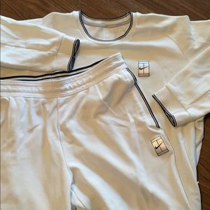 Nike Court Tennis Warmup Suit. So sweet!  Unique!